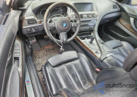 2014 BMW 650 I z USA, uszkodzony, nr VIN WBAYP9C58ED169254